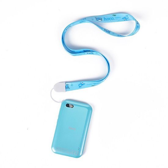 Telefon mobil pentru copii Hoco Y102, card Nano 2G, 2,8" 800mAh, cu camera, albastru