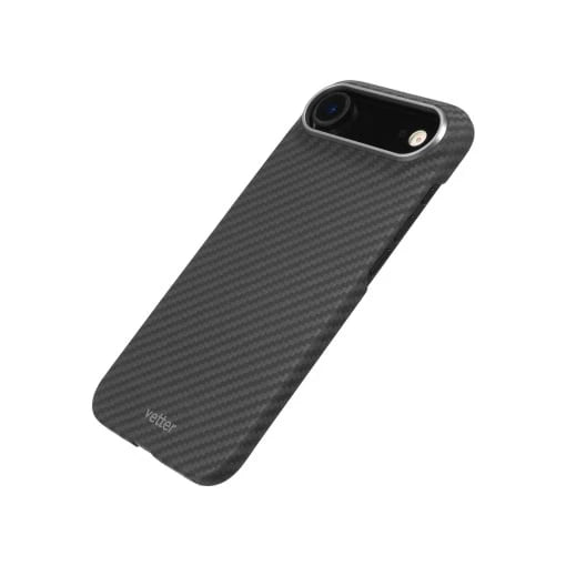 Husa Vetter Clip-On MagSafe Compatible, made from Aramid Fiber, Kevlar, Black