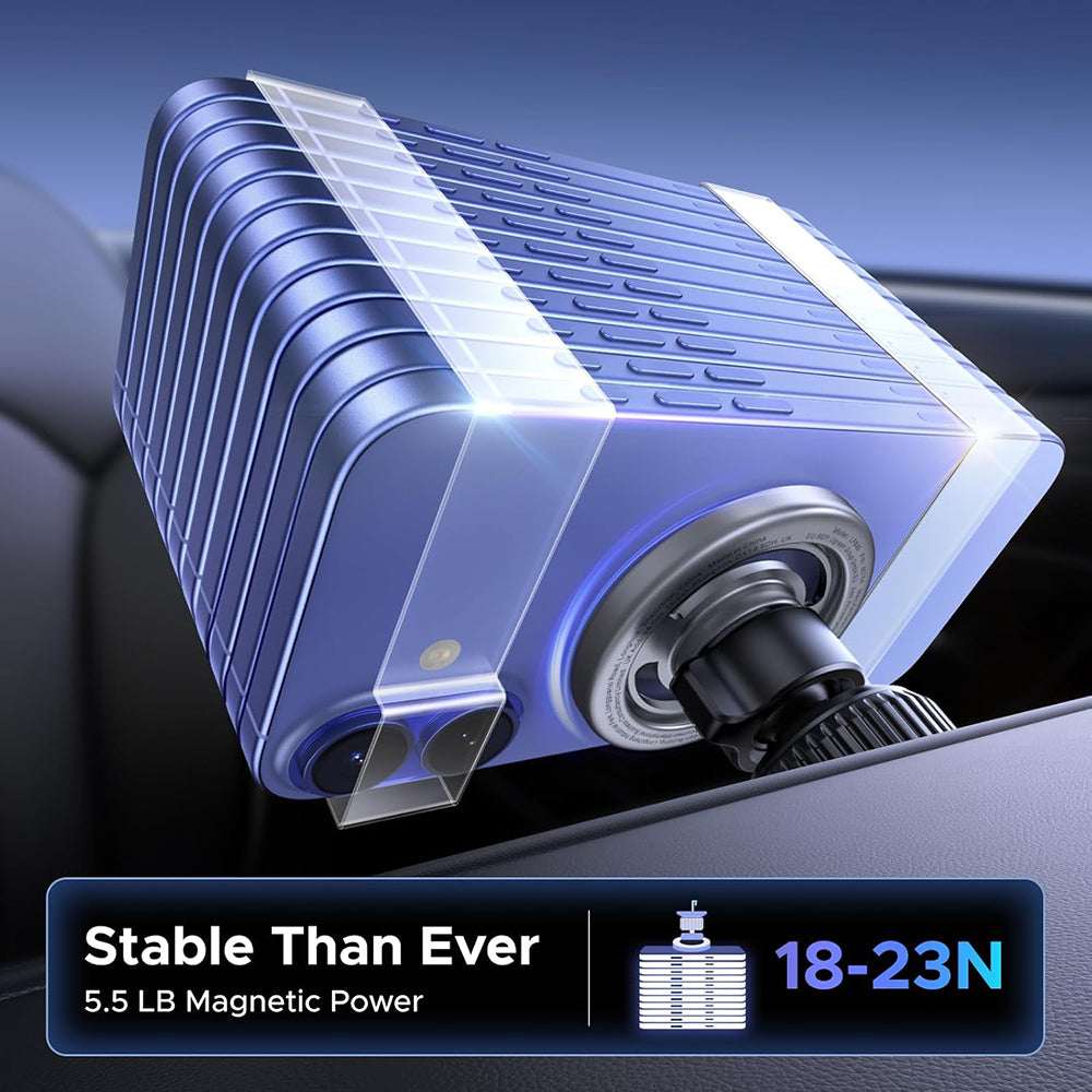 Suport telefon auto Ugreen LP845 (65764) - for Air Vent, with Hook, 360° Adjustable Angle Rotation, MagSafe Compatible - Black