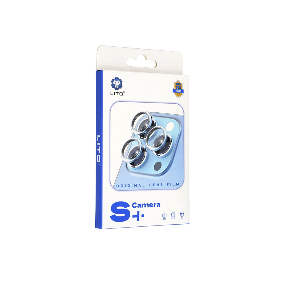 Folie de protectie Camera Spate Lito S+ pentru Apple iPhone 16 Pro Max / 16 Pro, Sticla securizata