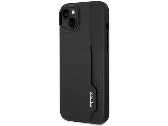 Husa Tumi Real Leather pentru iPhone 14 Plus, Negru