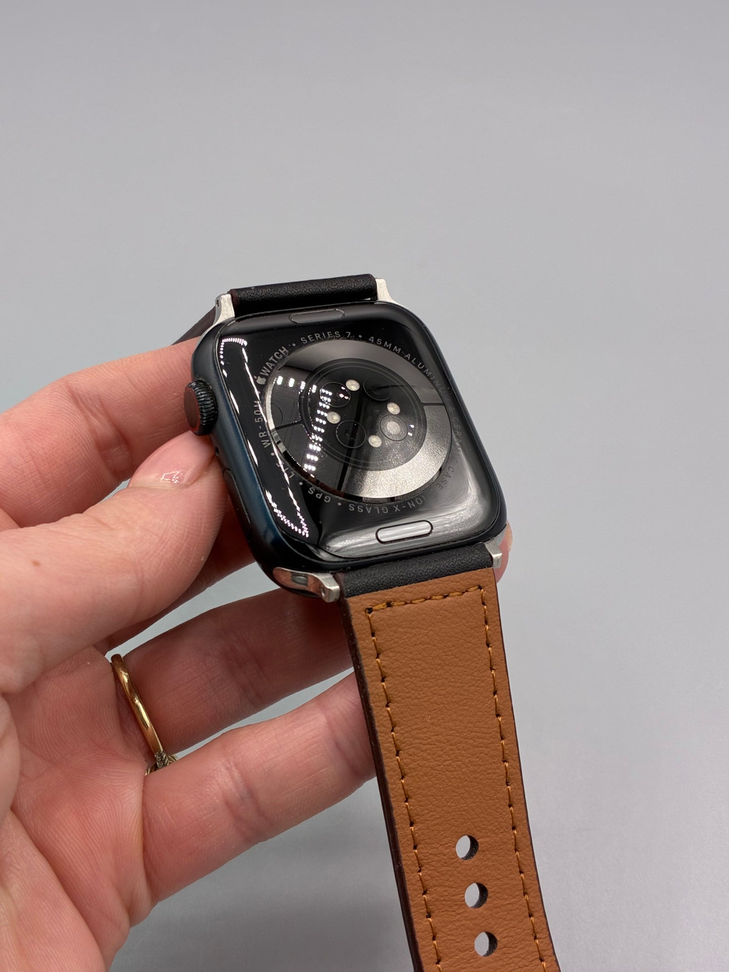 Apple Watch 7, GPS, Cellular, 45 MM, Baterie 100%, Midnight