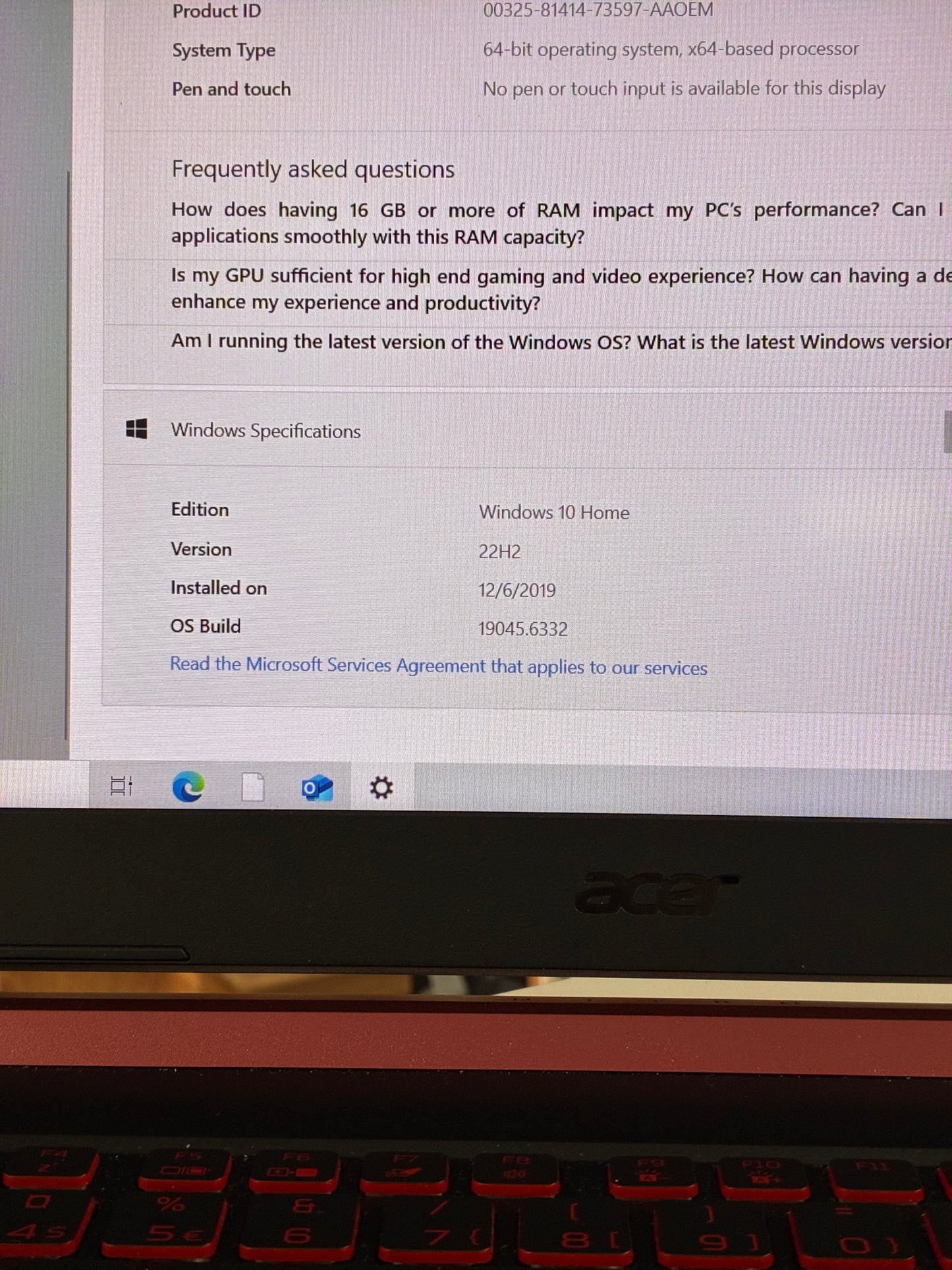 Laptop Acer Gaming 15.6" Nitro 5 | AN515-51 | Intel i5-9300H | Windows 10 | 8GB/1TB | Nvidia GTX 1650 4GB, Negru