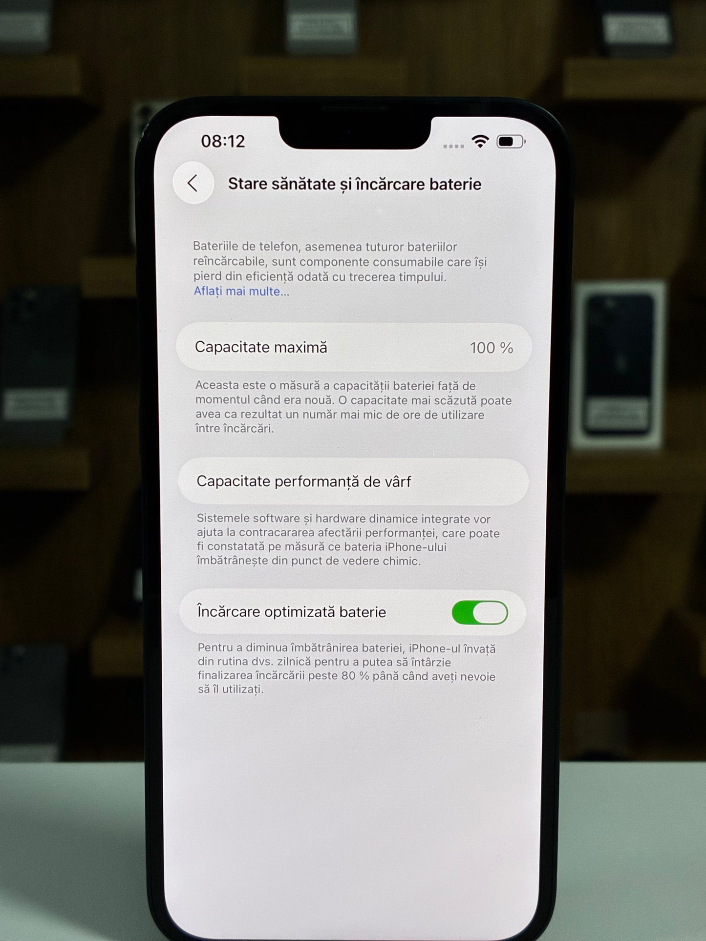 iPhone 14 Plus , 128 GB , Baterie 100% , Midnight