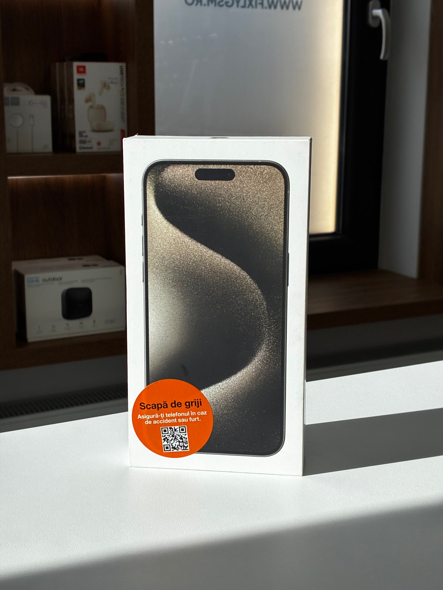 iPhone 15 Pro Max, 512GB, Baterie 100%, 300 Cicluri, Natural Titanium