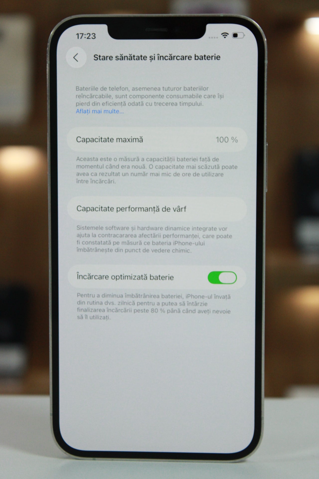 iPhone 12 Pro Max, 128GB, Baterie 100%, Alb