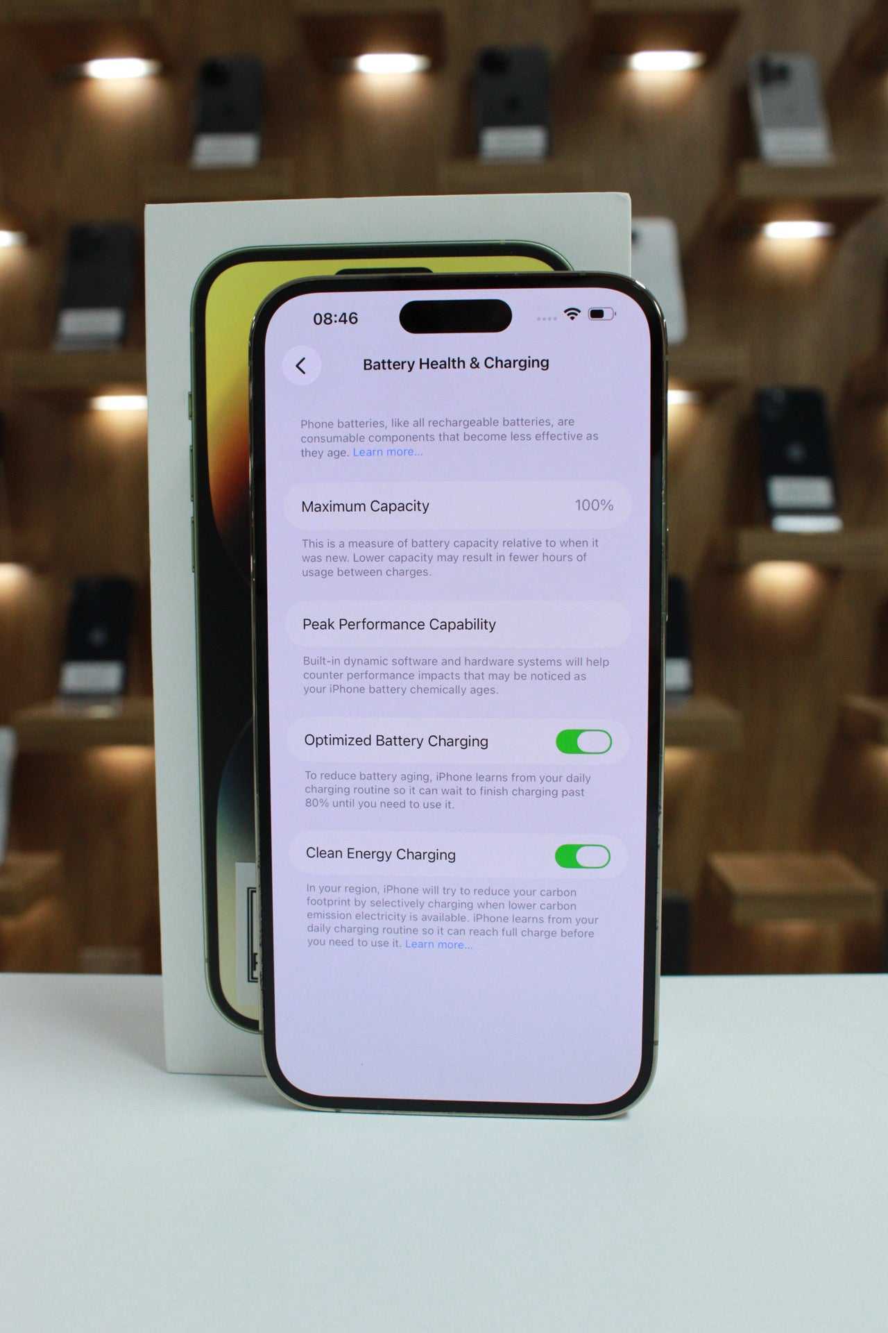 iPhone 14 Pro Max, 128GB, Baterie 100%, Gold