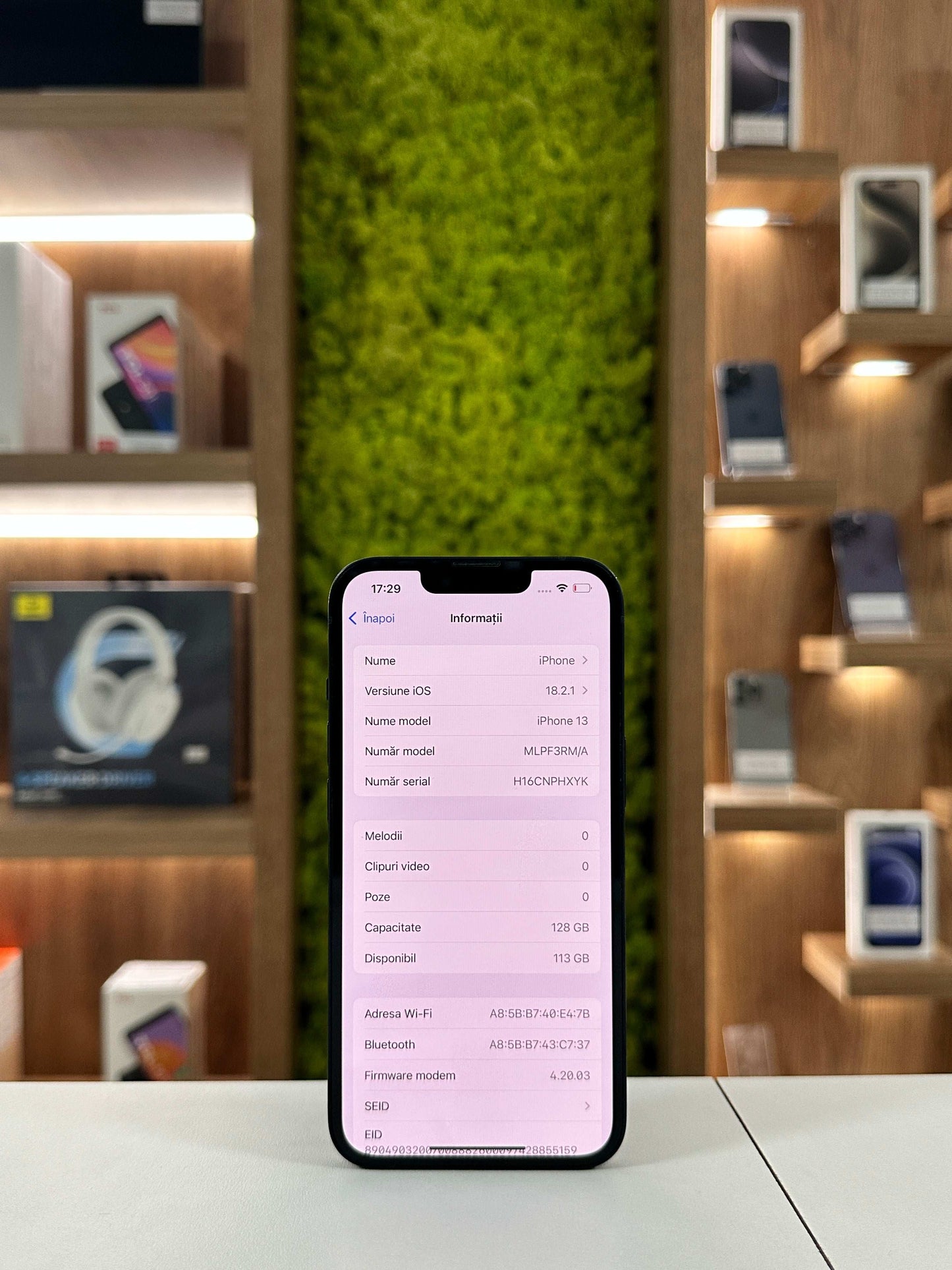 iPhone 13, 128 GB, Baterie 80%, Midnight