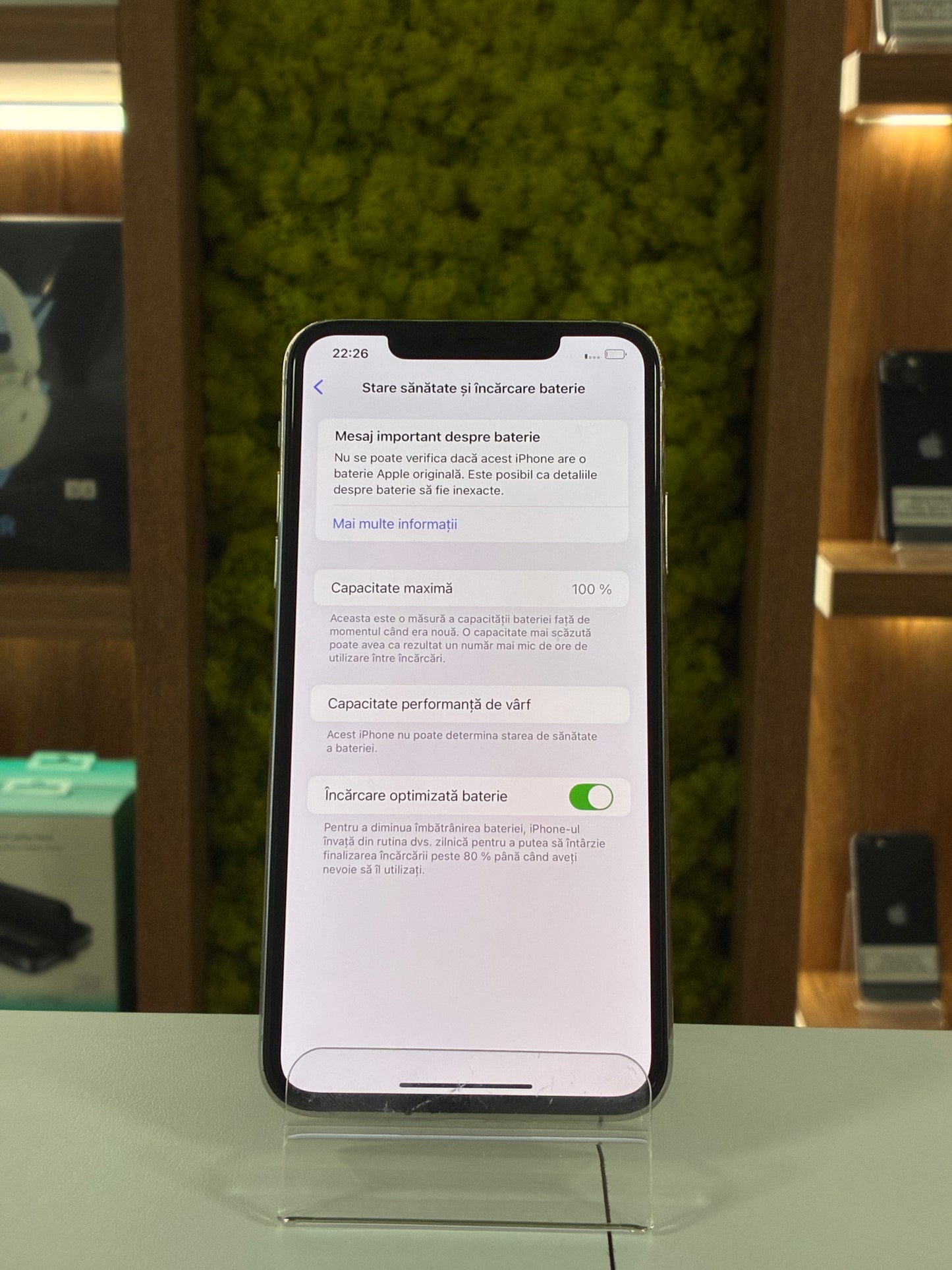 iPhone 11 Pro Max, 64 GB, Baterie 100%, White