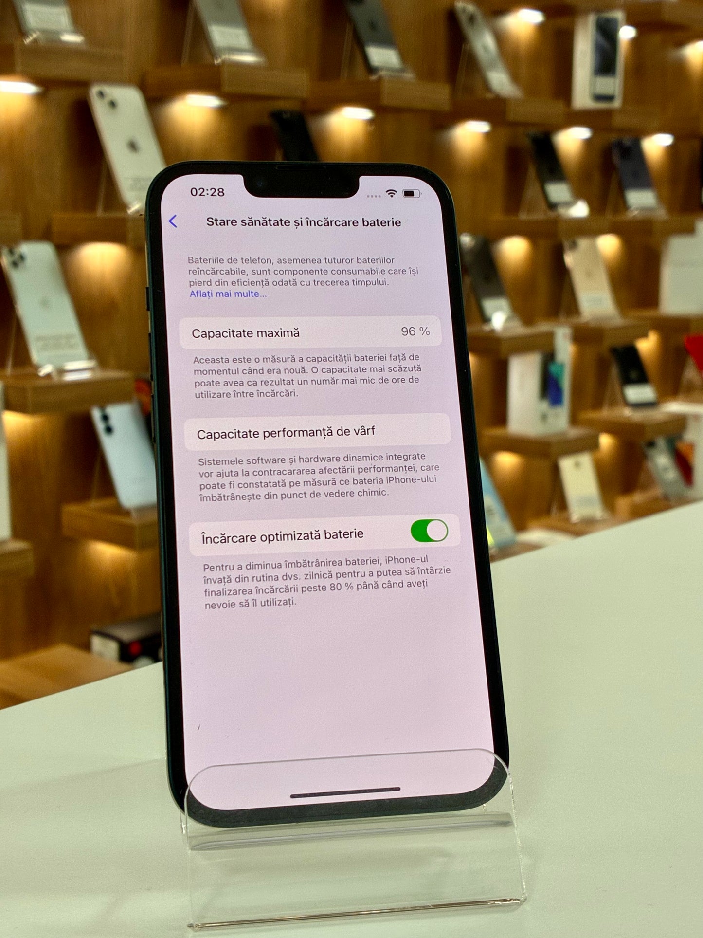 iPhone 14, 128GB, Baterie 96%, Midnight