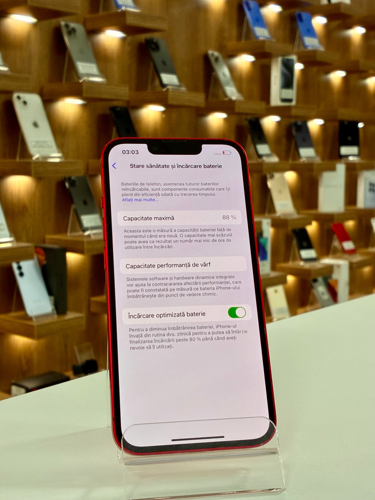 iPhone 14, 128GB, Baterie 88%, RED
