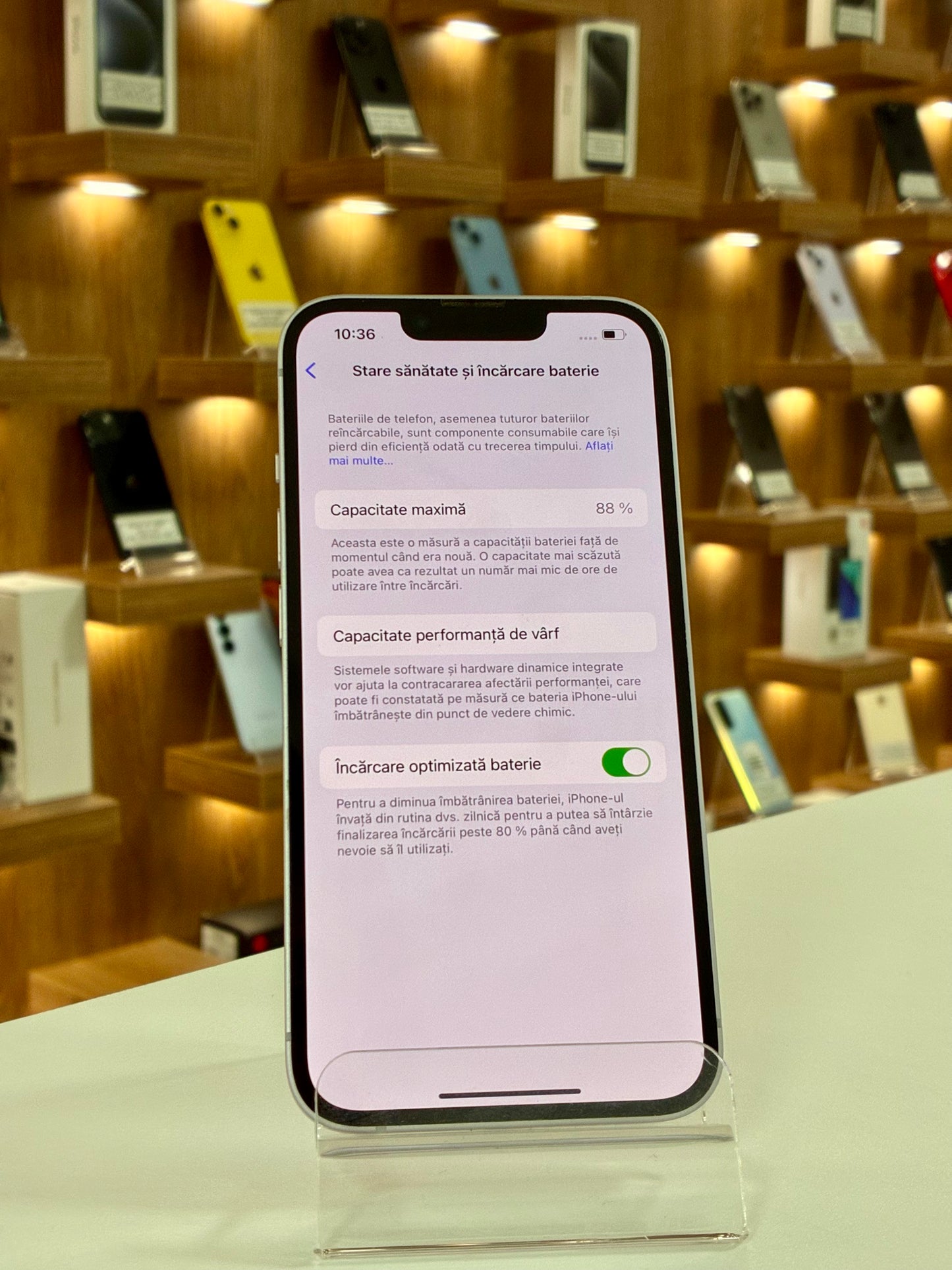iPhone 14, 128GB, Baterie 88%, Purple