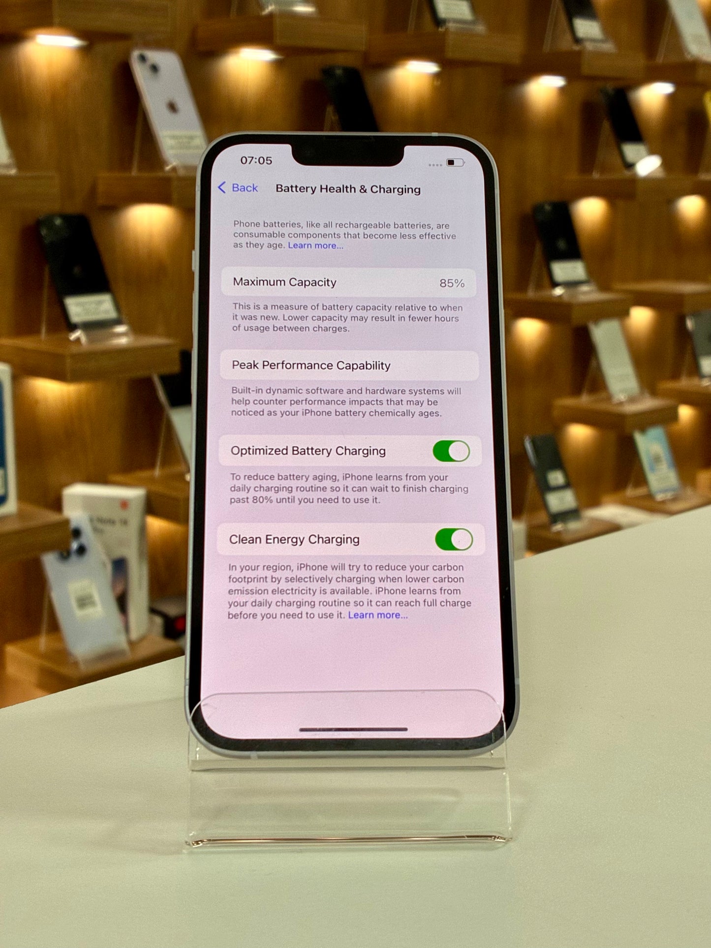 iPhone 14, 128GB, Baterie 85%, Purple