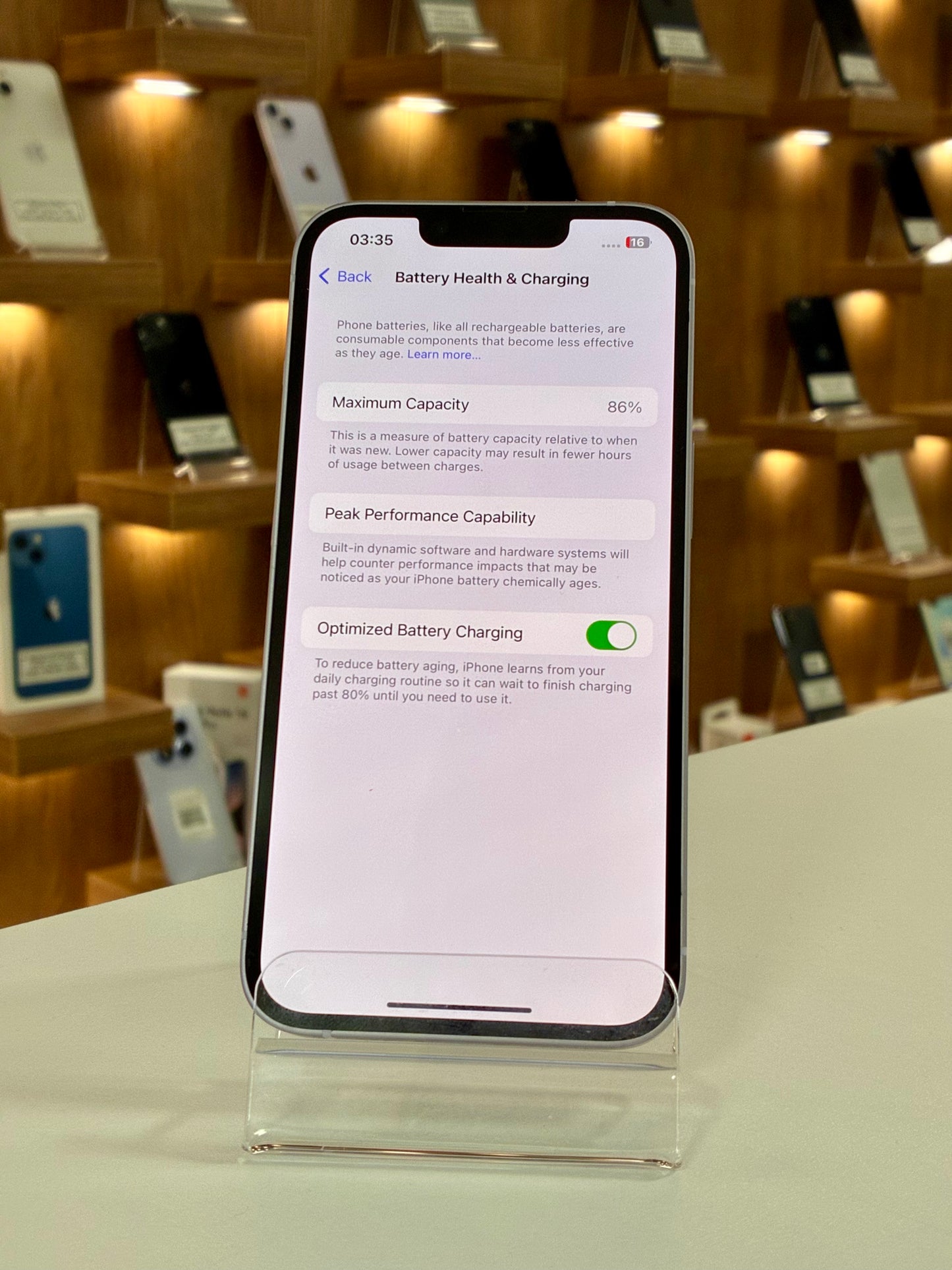 iPhone 14, 128GB, Baterie 86%, Purple