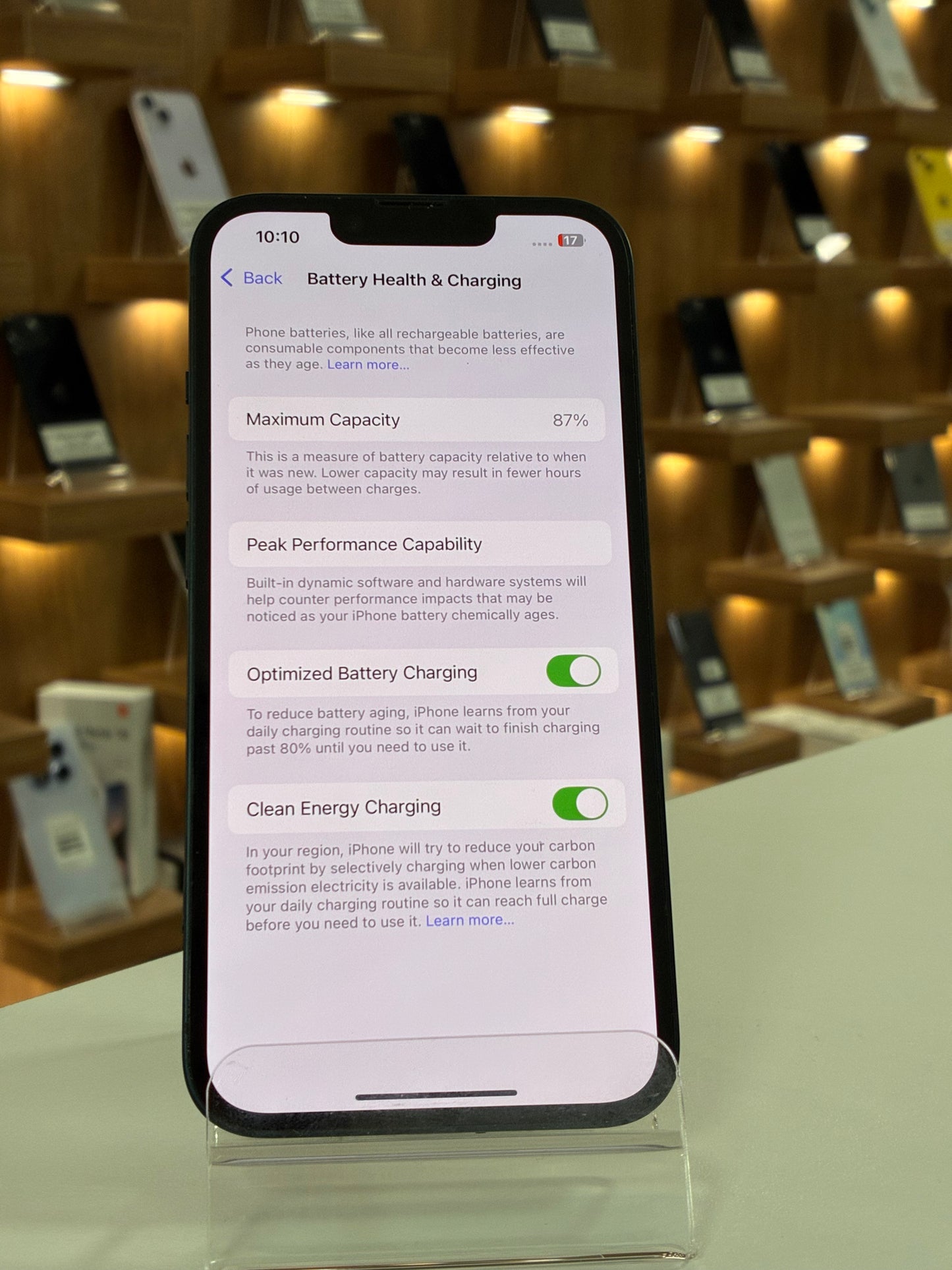 iPhone 14, 128GB, Baterie 87%, Midnight