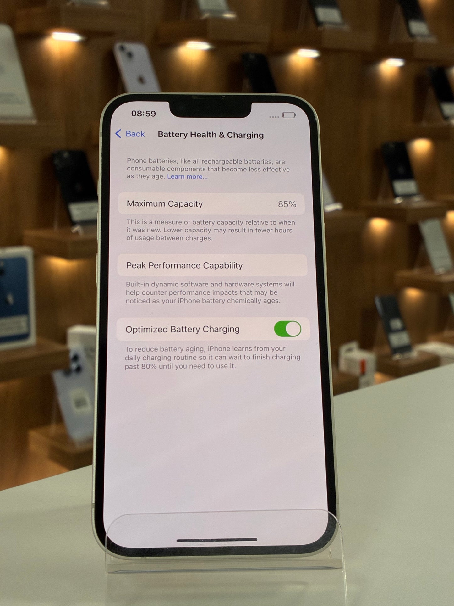 iPhone 14, 128GB, Baterie 85%, Starlight