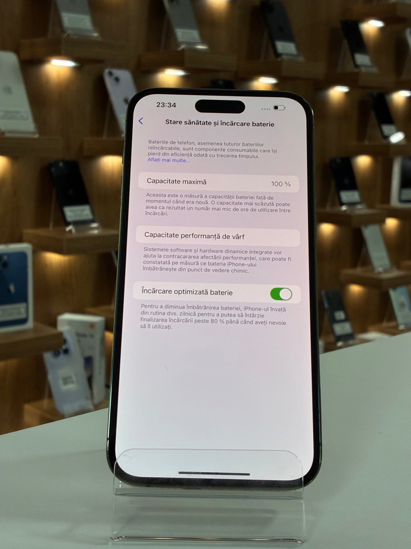 iPhone 14 Pro Max, 128GB, Baterie 100%, Deep Purple