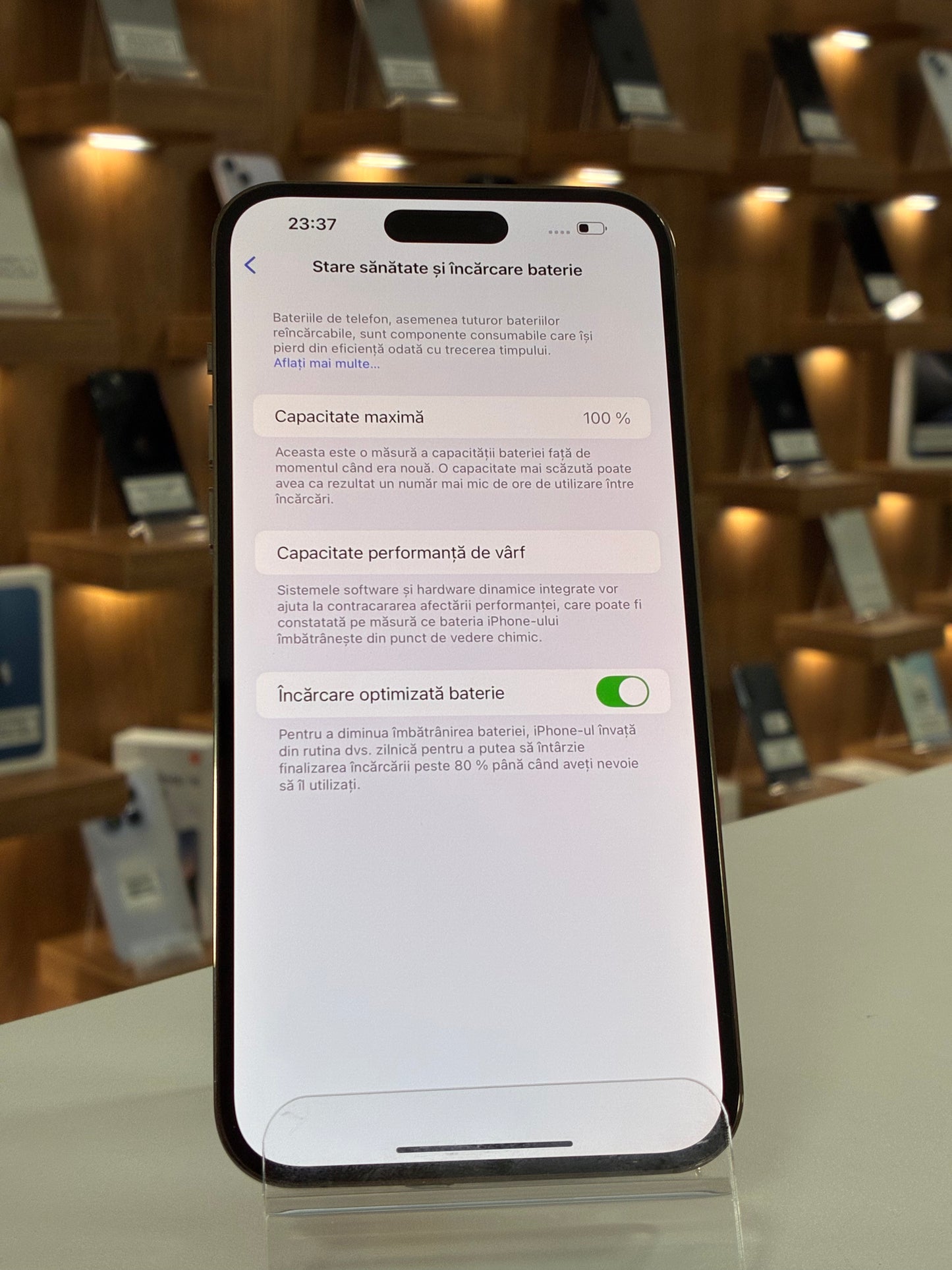 iPhone 14 Pro Max, 128GB, Baterie 100%, Deep Purple