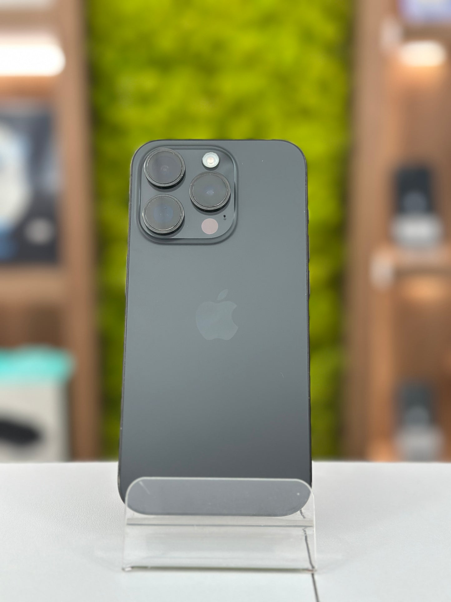iPhone 15 Pro, 128 GB, Baterie 100% , 0 Cicluri, Titan negru