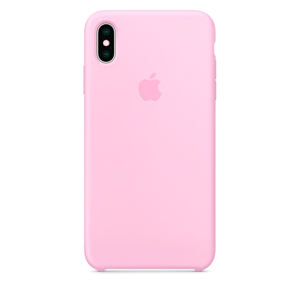 Husa Silicon iPhone XS Pink