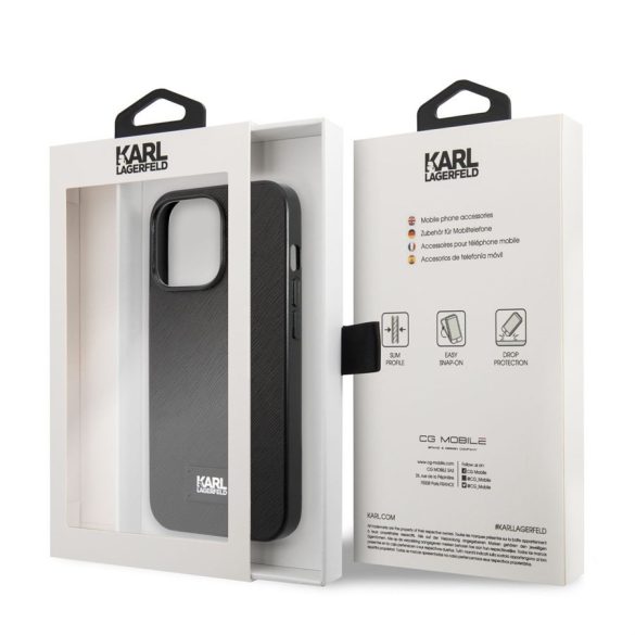 Husa Karl Lagerfeld pentru iPhone 13 Pro, Negru
