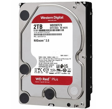 HDD intern Western Digital WD20EFZX, 3.5, 2TB, Red Plus NAS, 3.5, SATA3, 5400rpm, 128MB