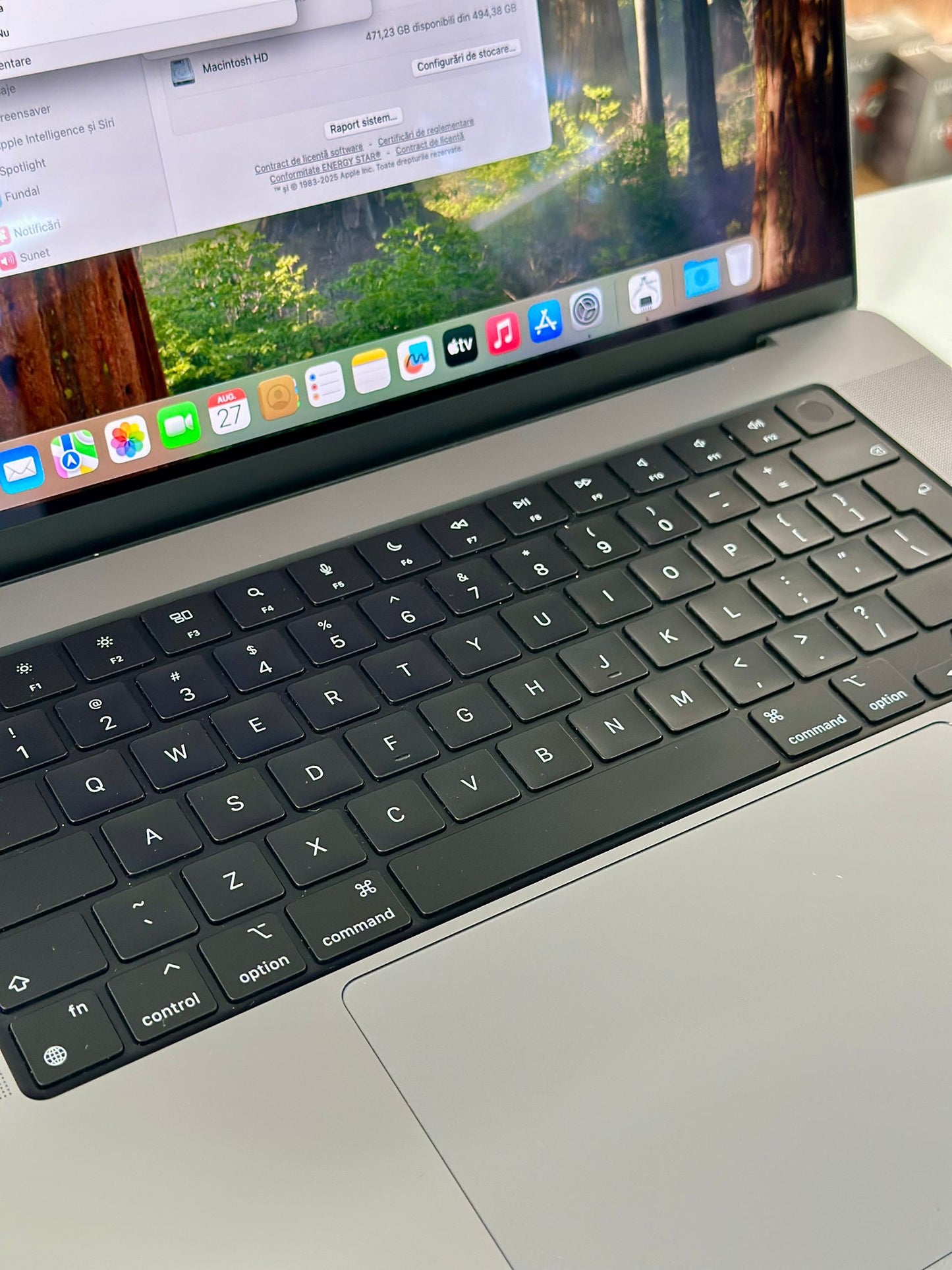 MacBook Pro 16" | Procesor M2 Pro | 16 GB RAM | 512 GB SSD | US INT | Space Grey | 133 Cicluri