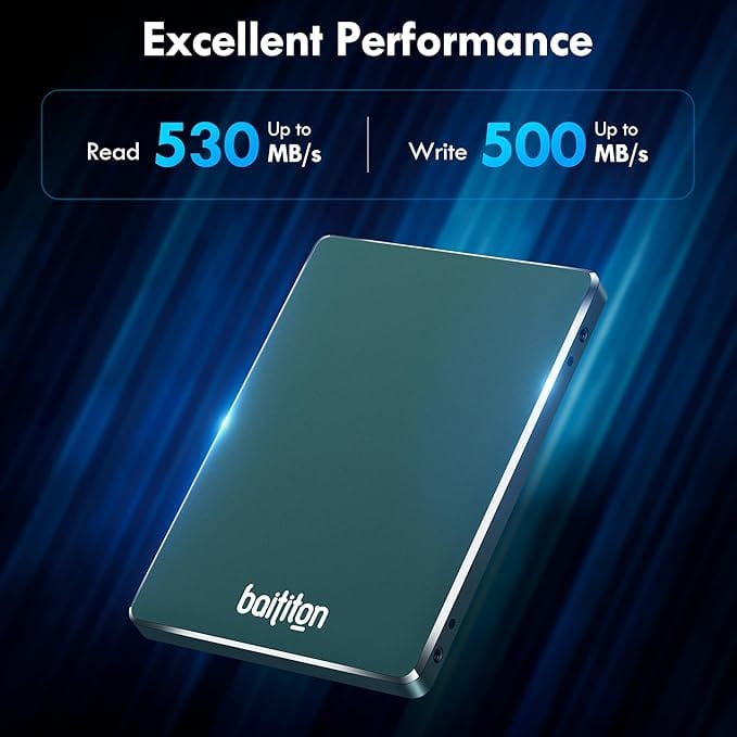 FIXLY l BAITITON SSD Intern BAITITON 128GB 2,5” SATA III