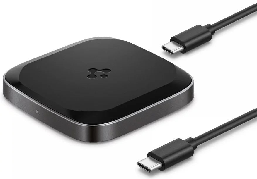 Incarcator wireless SPIGEN PF2004 POWERARC 15W NEGRU