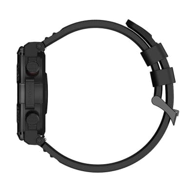 FIXLY l Blackview Smartwatch Blackview W50, Monitorizare Sanatate, Wodoodpornosc IP68, 1.39", Negru, 47.5x14.5mm