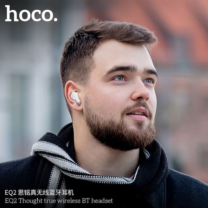 FIXLY l Hoco Casti Bluetooth Hoco EQ2 TWS Tought