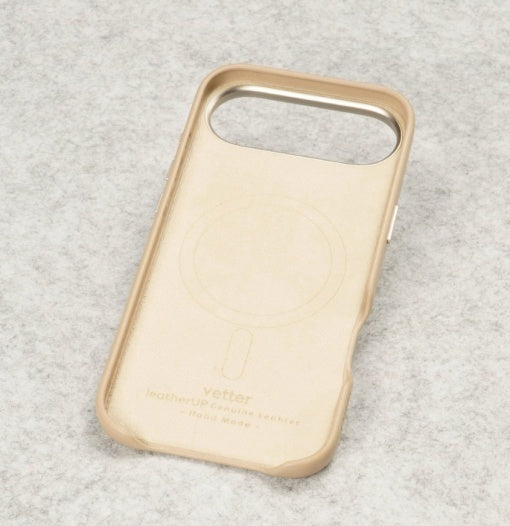 Husa iPhone Air, leatherUP Class, Refined Touch, MagSafe Compatible, Titanium Grey