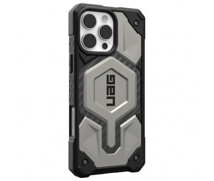 Husa MagSafe Urban Armor Gear, Monarch Pro pentru iPhone 16 Pro Max, Gri