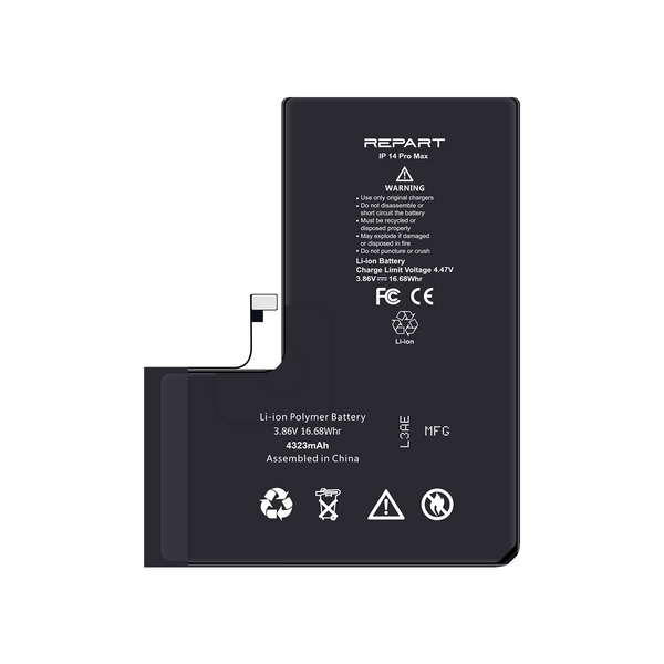Acumulator Apple iPhone 14 Pro Max, Capacitate marita, 4790 mAh