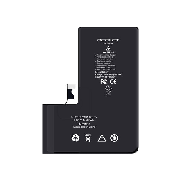 Acumulator Apple iPhone 15 Pro, Capacitate marita, 3420 mAh