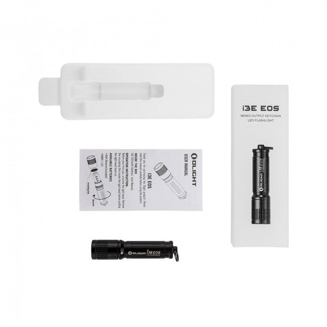 Mini lanterna led breloc Olight I3E EOS Negru