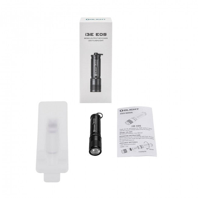 Mini lanterna led breloc Olight I3E EOS Negru