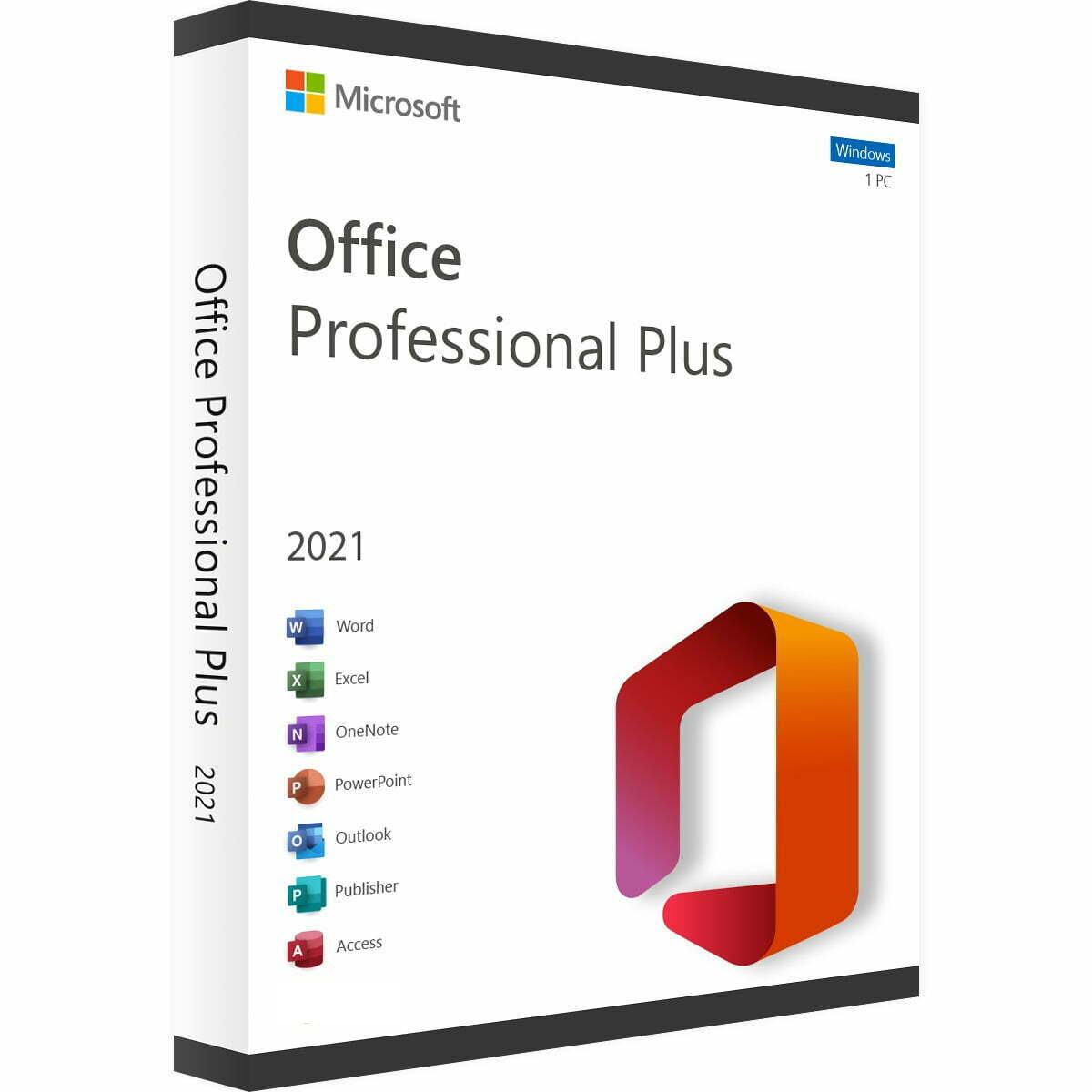 Licență Microsoft Office 2019 Professional Plus (1 dispozitiv) (Activare on-line), Windows