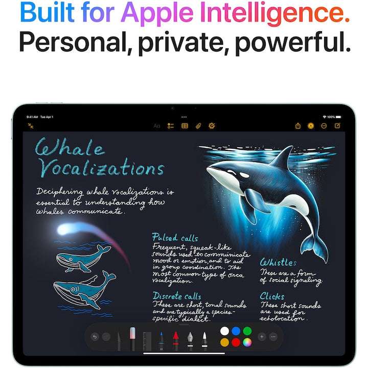 Tableta Apple iPad Air 11, M3, 128GB, Wi-Fi + Cellular, Blue