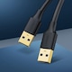Cablu Ugreen USB 3.0/USB 3.0, 2m, Negru