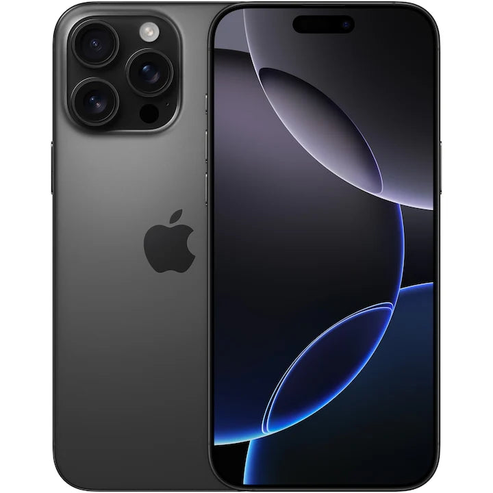iPhone 16 Pro Max, 256GB, Baterie 100%, 0 Cicluri, Black Titanium