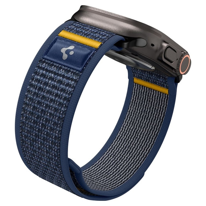 Curea ceas sportiv Spigen Athlex Air pentru Apple Watch, Active Navy, 44x45x46x49 mm