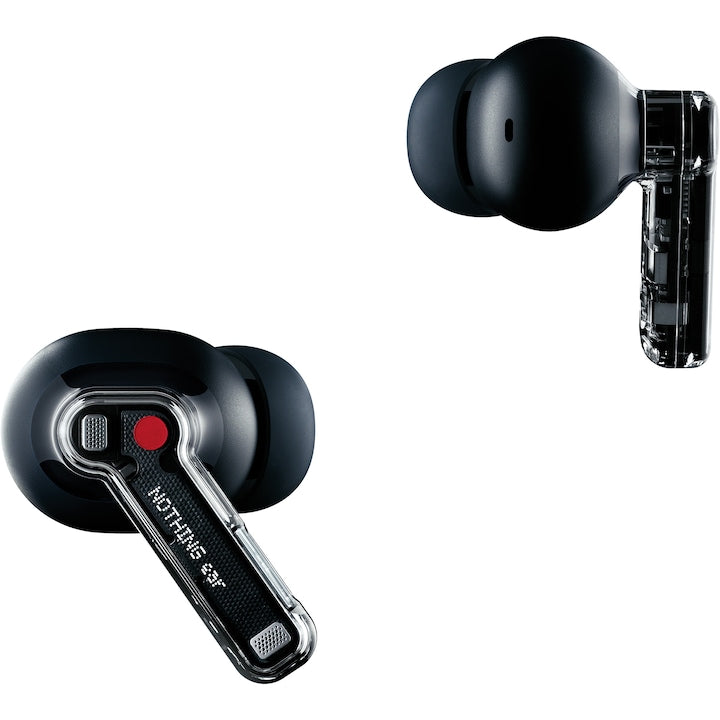 Casti Audio In-Ear Nothing Ear, True wireless, Noise cancelling, Bluetooth, Negru - fixlygsm.ro - A10600061