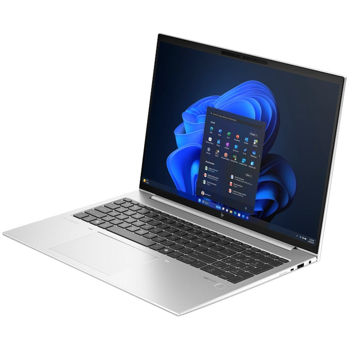 Laptop HP EliteBook 860 G11 16" | Intel™ Ultra 7 155U| 16GB DDR5 RAM | 512GB SSD, Intel Graphics, Windows 11 Pro INCLUS, Silver