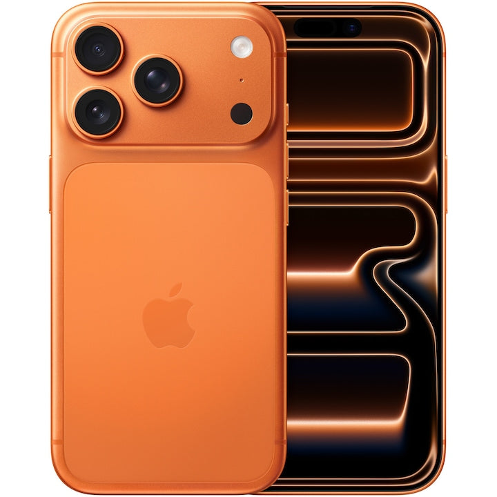 iPhone 17 Pro , 256 GB , Baterie 100%, 0 Cicluri, Nou, Cosmic Orange