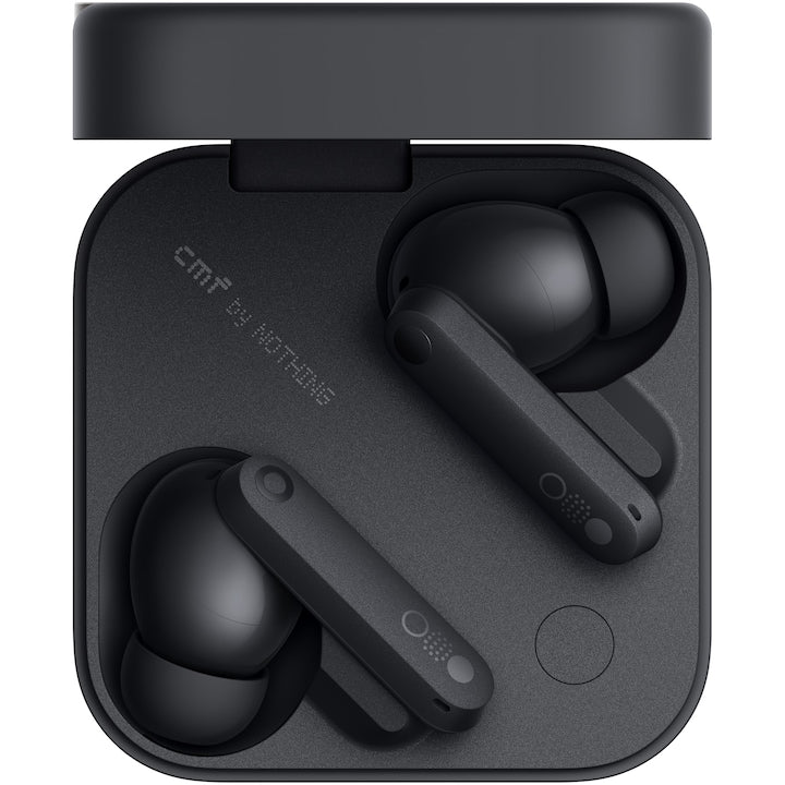 RESIGILAT: Casti In-Ear CMF Buds Pro 2 by Nothing, True Wireless, Bluetooth, Remastered ANC, IP55, Dark Grey
