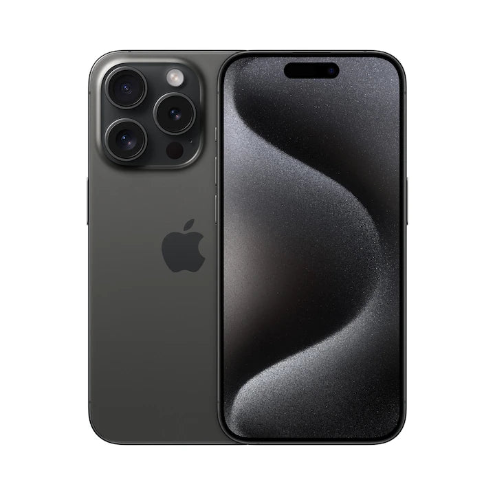 iPhone 15 Pro, 128 GB, Baterie 100% , 0 Cicluri, Titan negru