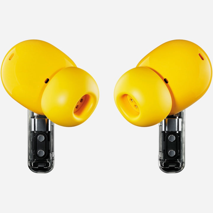 Casti Audio In-Ear Nothing Ear (a), True wireless, Noise cancelling, Bluetooth, Galben