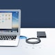 Cablu Ugreen USB 3.0/USB 3.0, 2m, Negru