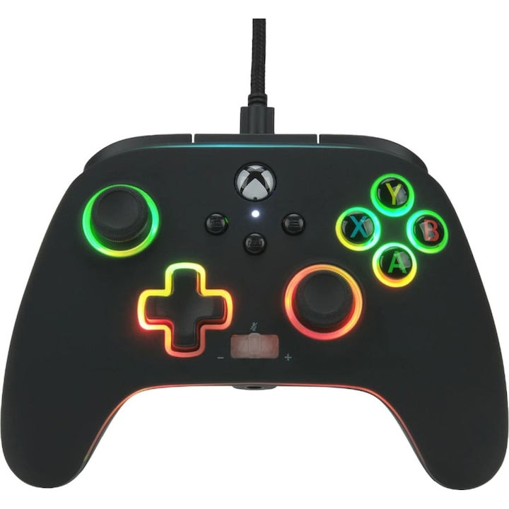 Controller cu fir PowerA Spectra Infinity Enhanced, compatibil cu Xbox Series X|S, Xbox One și PC